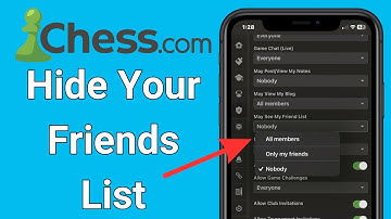 How to Hide Your Friends List on Chess.Com
