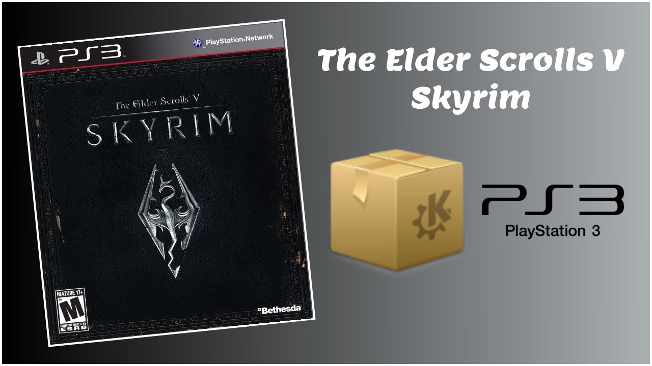 The Elder Scrolls V Skyrim PKG PS3 - YouTube