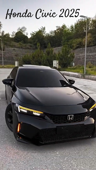 Honda Civic all black model 2025 upcoming india 🇮🇳 Black beauty 🖤
