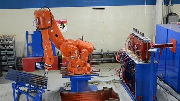 Induction Bar End Heater with Robot