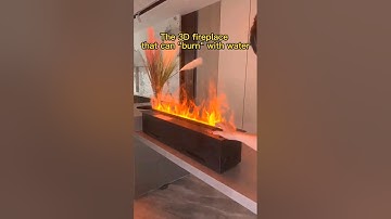 🌟 PRODUCT LINK IN COMMENTS 🌟 Long LED Fireplace Humidifier Diffuser Steam Lamp #decor #luxury