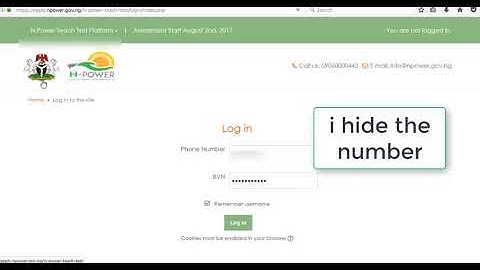 Npower Assessment Test for BATCH C
