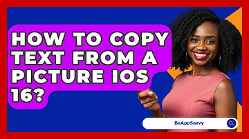 How To Copy Text From A Picture iOS 16? - Be App Savvy