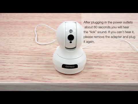 Conico C12 wireless camera installation video