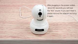Conico C12 wireless camera installation video