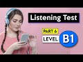 B1 listening test  part 6  english listening test