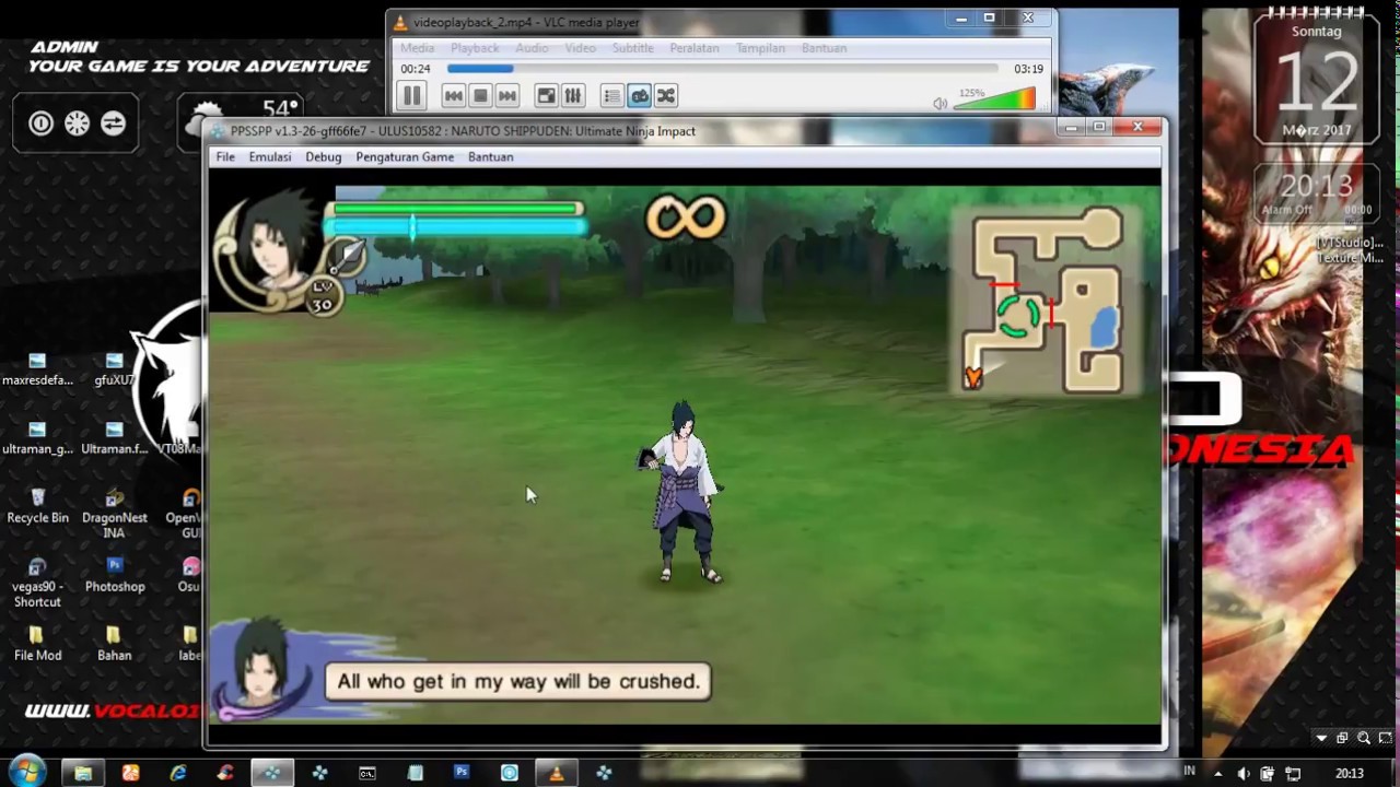 Tutorial How To Fix And Remove 2 Black Box In Screen Game Naruto Ultimate Ninja Impact Ppsspp Youtube