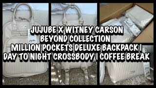 JUJUBE BEYOND COLLECTION | MILLION POCKETS DELUXE BACKPACK | DAY TO NIGHT CROSSBODY | COFFEE BREAK