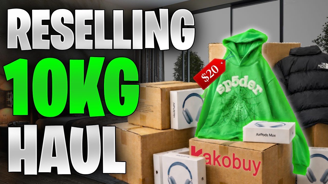 Huge 10KG Reselling Haul From Kakobuy (Best Items To Resell 2026)