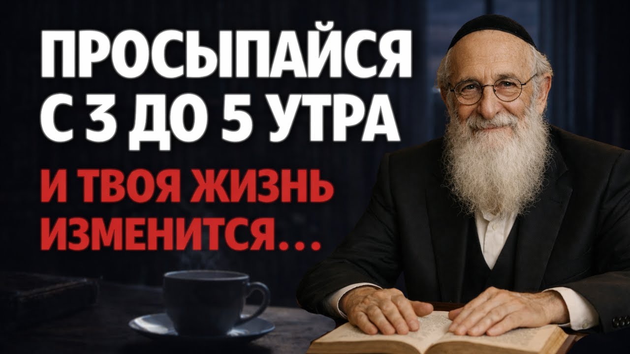 ПРЕДРАССВЕТНЫЙ ЧАС : Почему душа будит тебя между трёх и пяти утра?