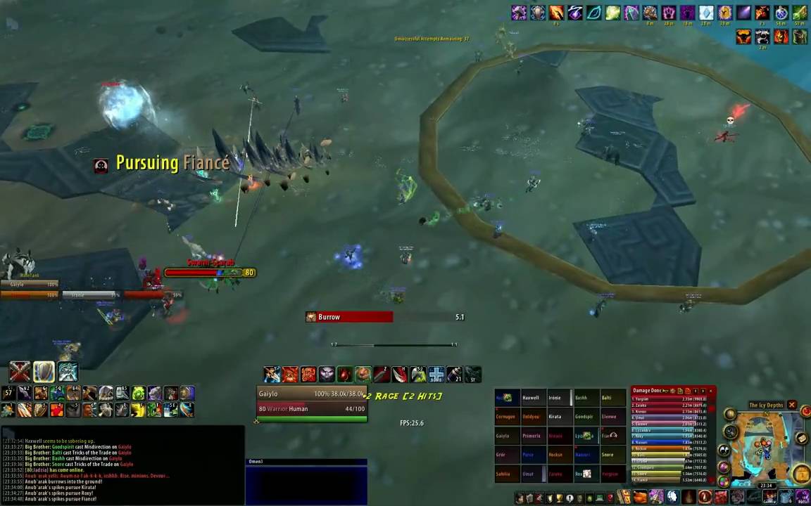 Innervate Totem vs. Anub'arak (25 Player heroic) by Gaiylo