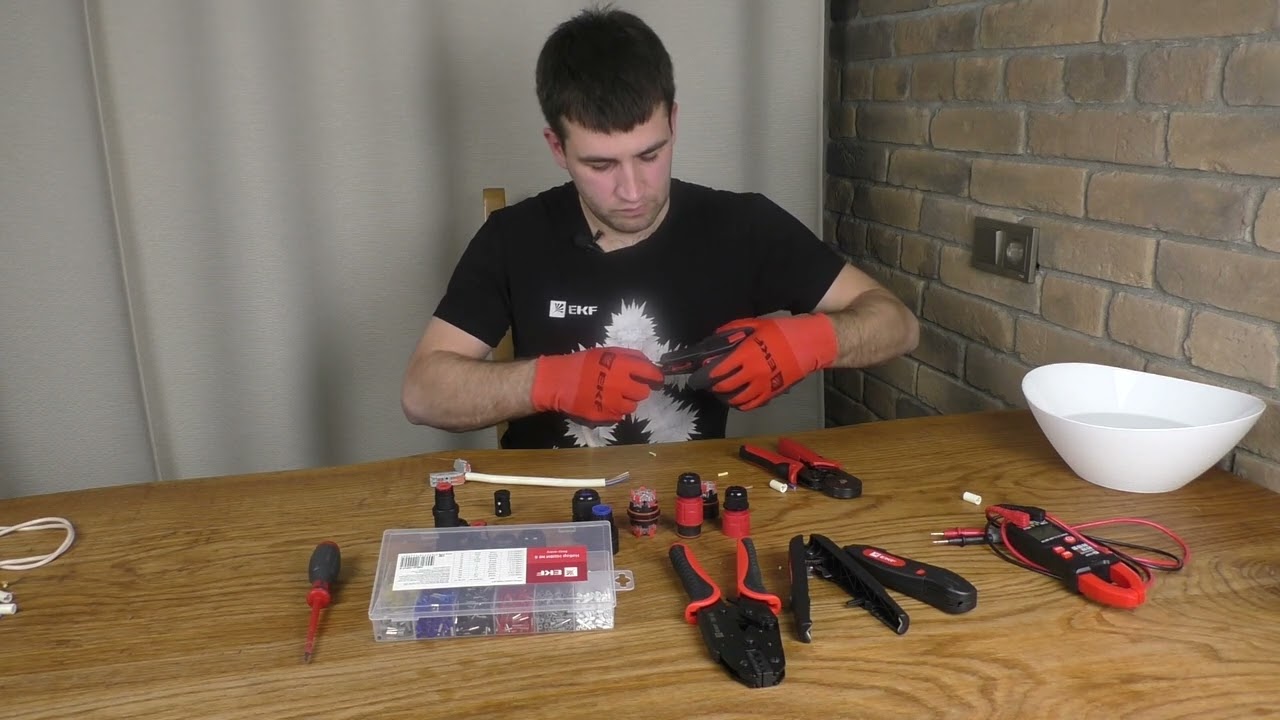 Кабельный коннектор EKF FreeTools IP68. Техническая часть ,испытание в воде.