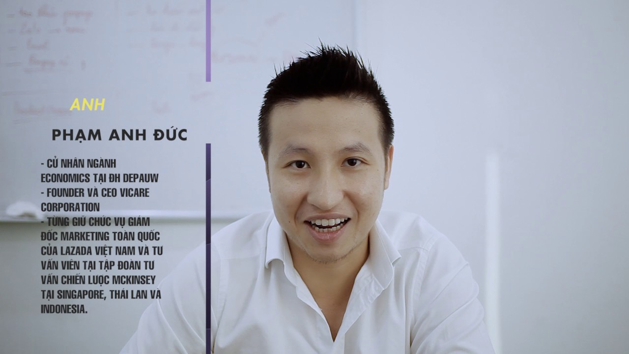 SAF Guest Speaker - Phạm Anh Đức - CEO & Founder ViCare - Cử nhân ĐH DePauw
