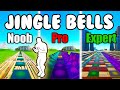 Jingle Bells (Ring It On Emote) Noob vs Pro vs Expert - Fortnite Music Blocks