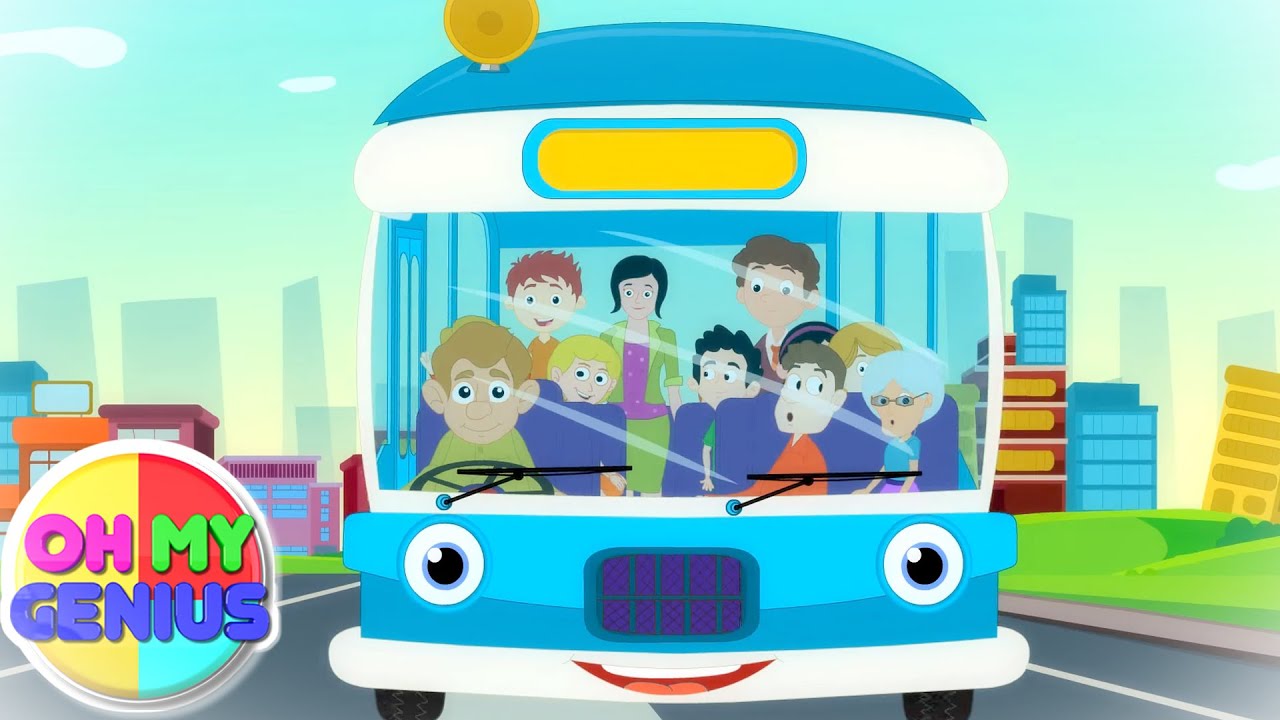 Wheels On The Bus | Bus Song | Nursery Rhymes and Kids Songs | Children Rhyme