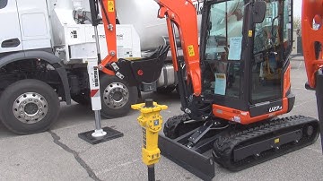 Kubota U27-4 Mini Excavator (2023) Exterior and Interior