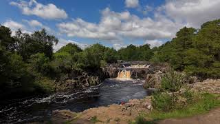 Low Force..  Waterfalls.  River Tees  County Durham
