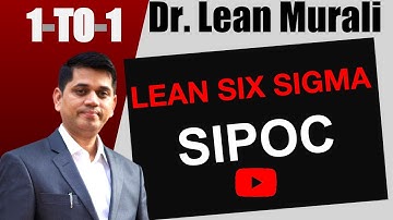 Lean Six Sigma SIPOC.(1-TO-1 Session with Dr. Lean Murali)