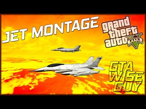 GTA 5 Online | "Titan From Above" Fighter Jet Stunts/Kills Montage