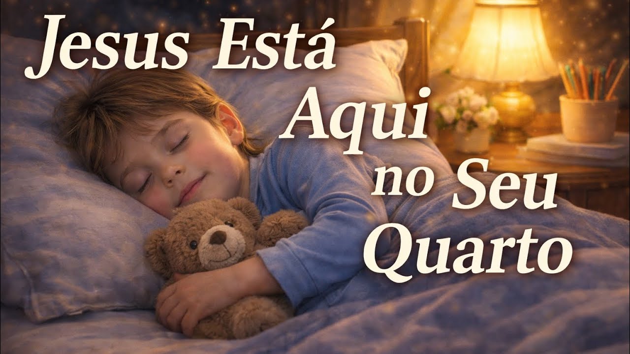 Música para Dormir com Jesus | Canção Cristã para Vencer o Medo do Escuro