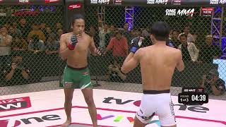 RIZKI RAHMADIA VS ADITYA TANGKAR | FULL FIGHT ONE PRIDE MMA 77 KING SIZE NEW #2 JAKARTA