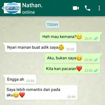 Kata kata baper Nathan