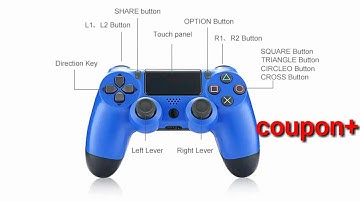 Gocomma PS4 Bluetooth Controller Wireless Gamepad