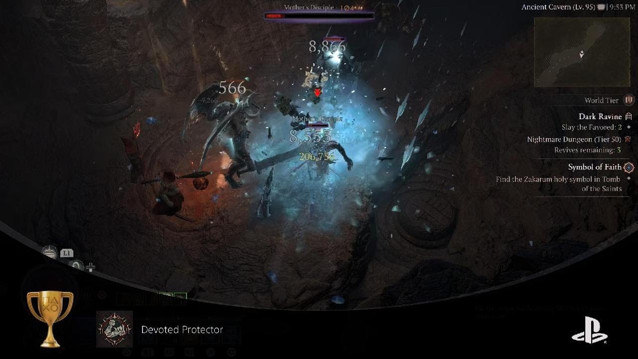 Diablo IV Devoted Protector Trophy Pop