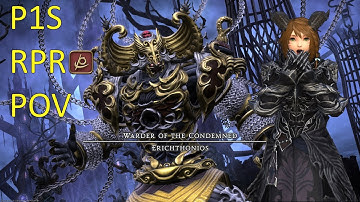 [FFXIV] Pandæmonium Asphodelos: The First Circle (Savage) "P1S" - Reaper POV