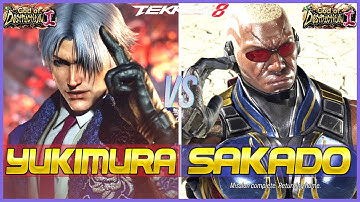 T8 ▰ YUKIMURA (Lee) Vs SAKADO (Raven) ▰ Tekken 8 High Level Gameplay