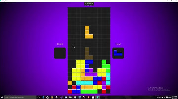 Tetris Game Developed in C#