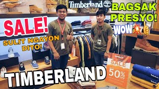 50% SALE! TIMBERLAND SHOES,APPARRELS BAGS! ang DAMING SHOES STEAL PRICE SULIT!TIMBERLAND AYALA FELIZ