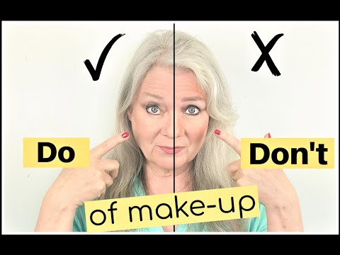 Makeup Do's & Don'ts ( Mistakes to Avoid & Tutorial, Mature Women over 50 )