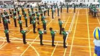 20110821各務野さくらマーチングバンド 3曲目「オーバー ザ シー」