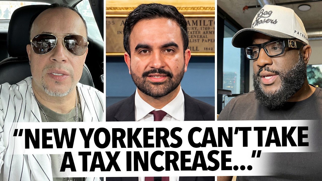 "We Can't Take Another Tax Increase In New York..." Man Explains Why Zohran Mamdani Is Destroying NY