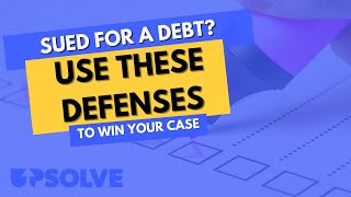 Understanding Debt Lawsuit Defenses by Upsolve 518 views 1 month ago 4 minutes, 15 seconds