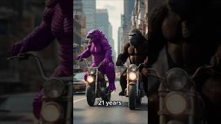 Evolution of New Godzilla vs King Kong in reality @evolution_mind #kong #godzilla #godzillavskong