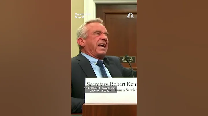 RFK Jr. asked whether he would vaccinate his children for measles