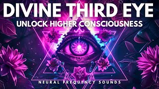 Third Eye Activation  Pineal Gland Activation Of The Observer • 963 Hz Frequency of God