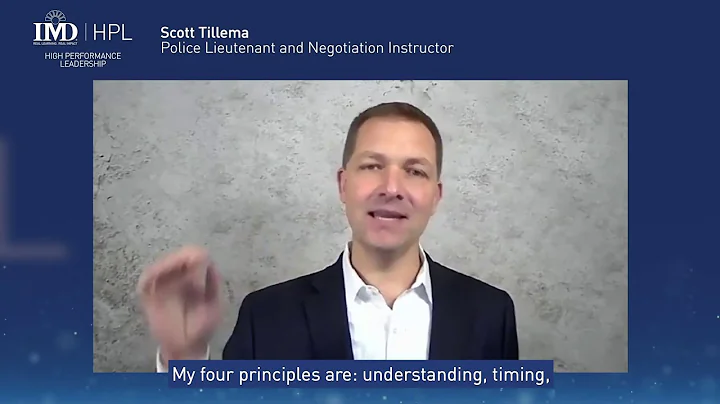 Mastering the art of difficult conversations by looking at hostage negotiation