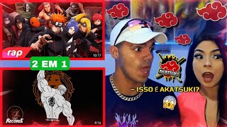 React • Rap da Akatsuki - OS NINJAS MAIS PROCURADOS DO MUNDO + ESCANOR - Lucas A.R.T| Gabriel R