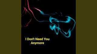 I Don't Need You Anymore