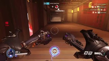 Overwatch Reaper Quintuple Kill Competitive PS4