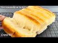 Pan esponjoso de lechera fácil y delicioso