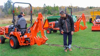 Which Tire Is BEST? Kubota's R14, Industrial and Turf Tire Comparison!