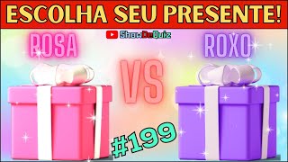 📢 Escolha uma caixa surpresa na cor Rosa ou Roxa 🎁 Choose Your Gift 🎁 Elige Tu Regalo 🎁