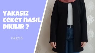 Ceket Nasıl Dikilir? Merhaba Youtube How To Sew A Jacket ?