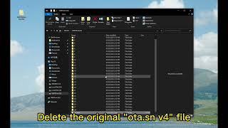How to upgrade my SN V4 ota