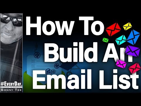 How To Build An Email List From Scratch – List Building Secrets