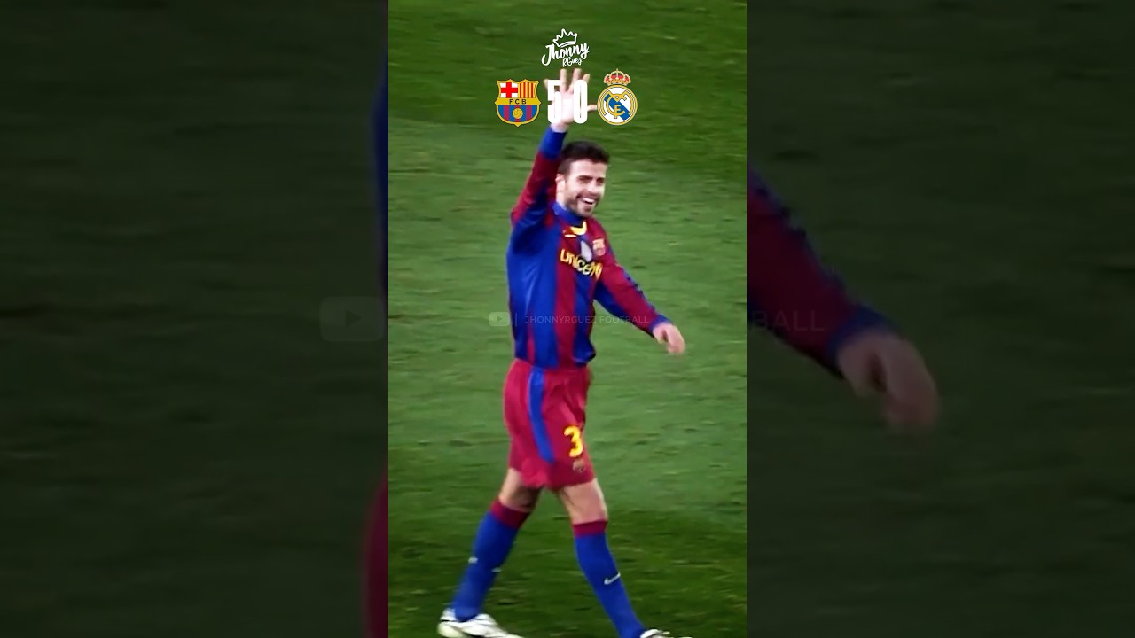 Quand le Barça colle la manita 🖐️au Real Madrid 5:0